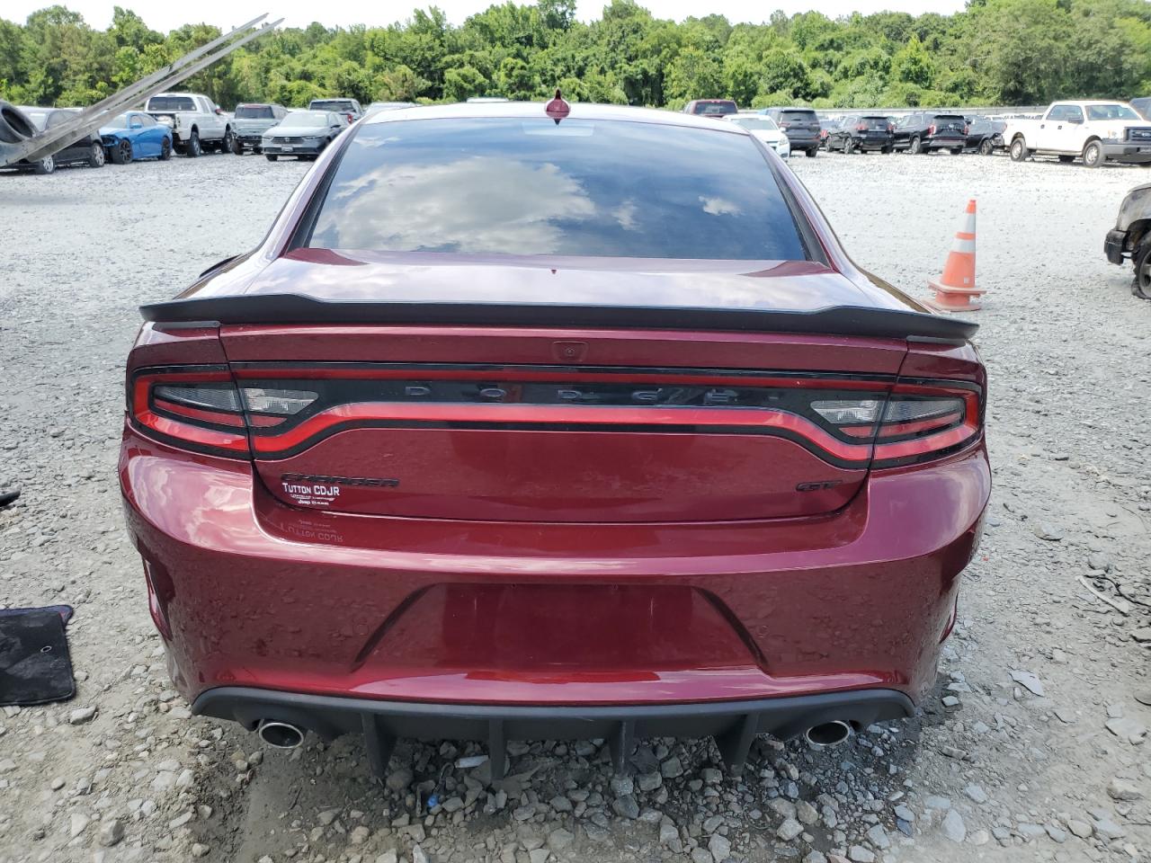 2022 DODGE CHARGER GT VIN:2C3CDXHGXNH153102