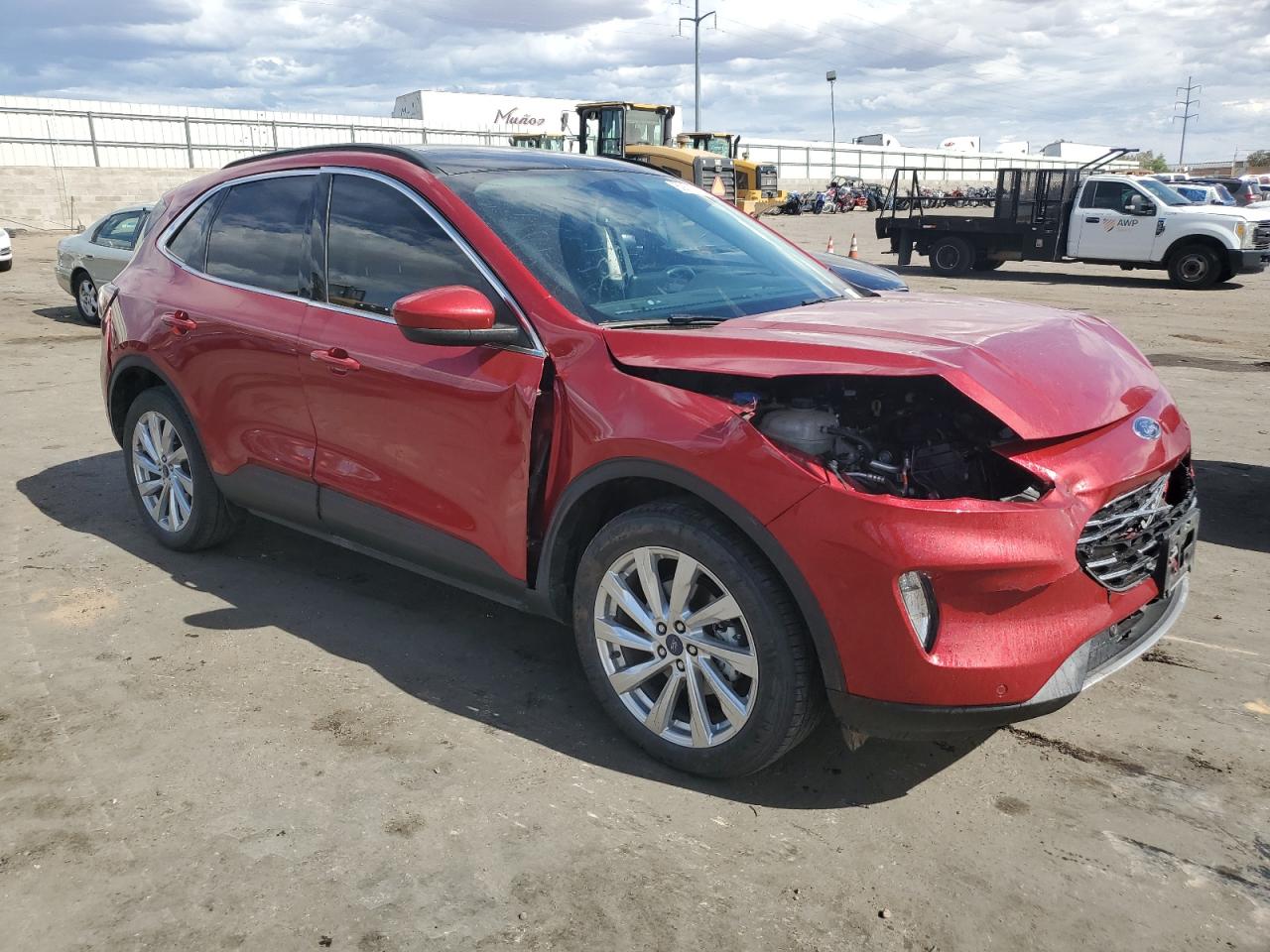 2022 FORD ESCAPE TITANIUM VIN:1FMCU9J90NUA14009