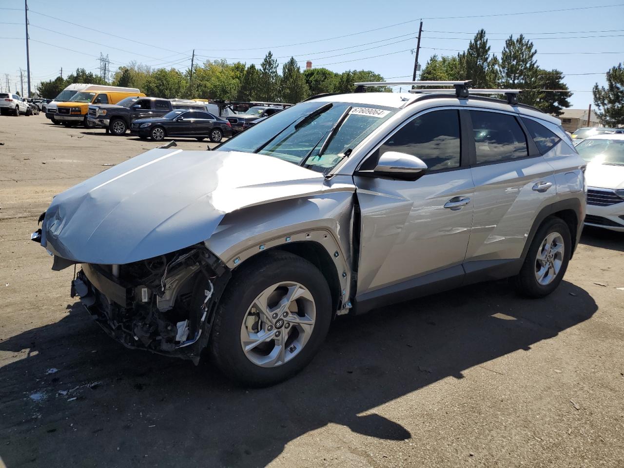 2022 HYUNDAI TUCSON SEL VIN:5NMJB3AE9NH055645