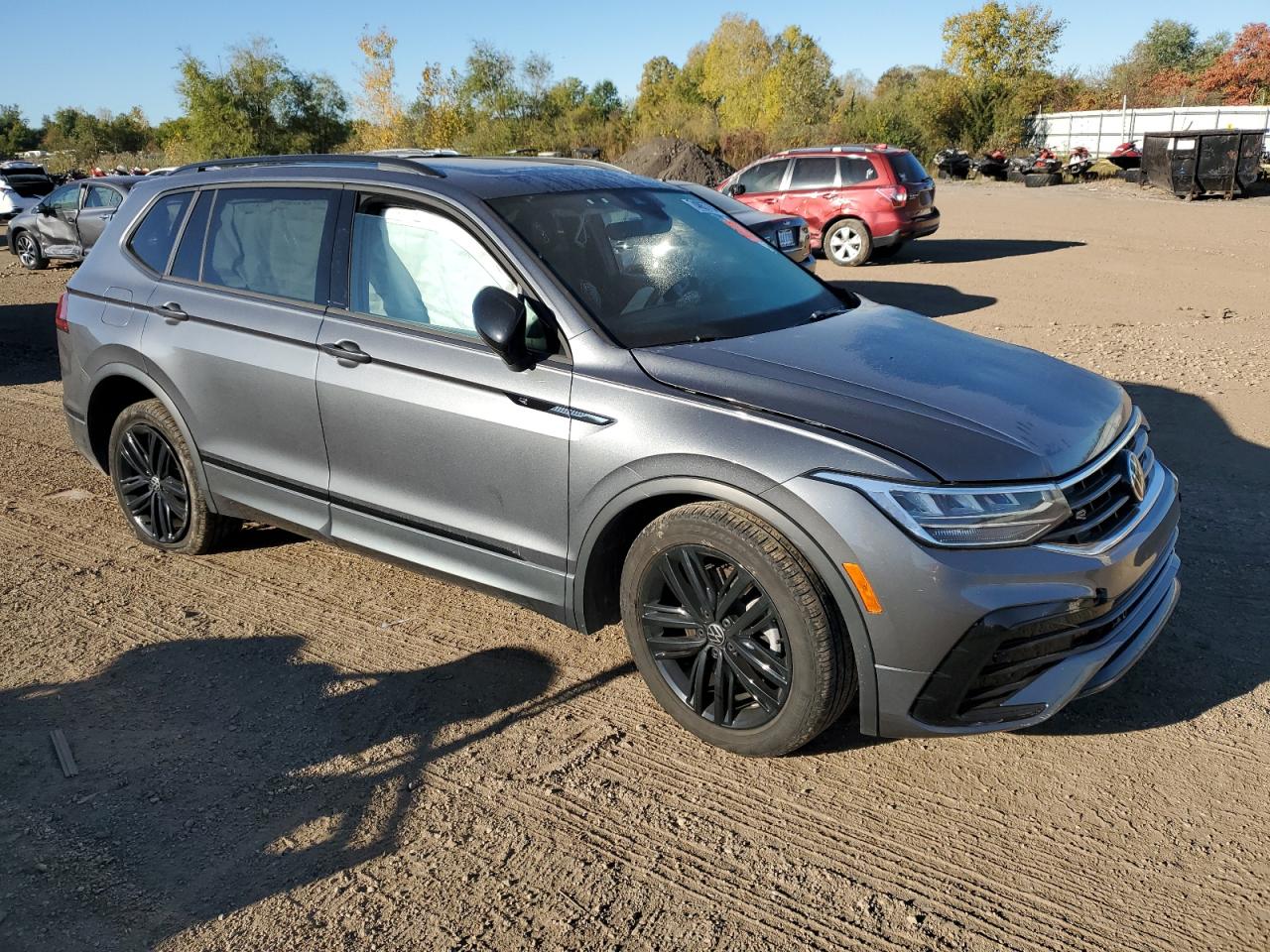 2022 VOLKSWAGEN TIGUAN SE R-LINE BLACK VIN:3VV8B7AX9NM101657