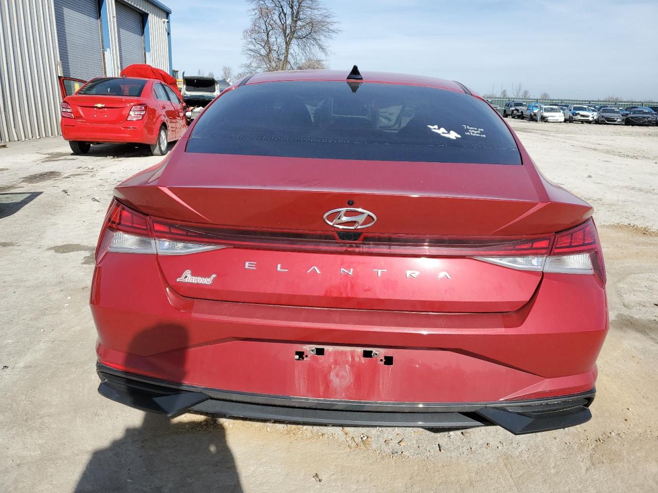 2022 HYUNDAI ELANTRA SEL VIN:KMHLN4AG5NU341083