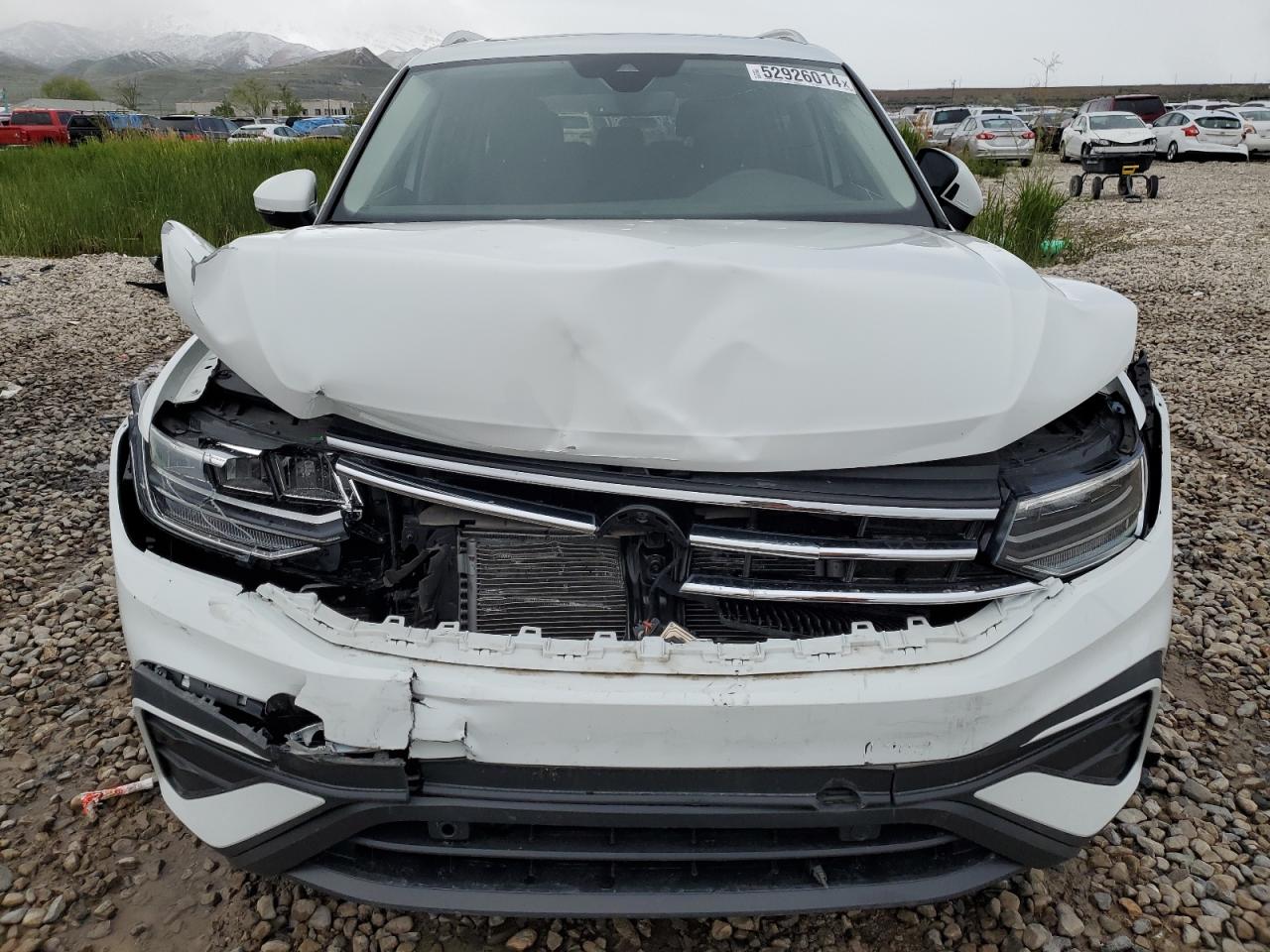 2022 VOLKSWAGEN TIGUAN SE VIN:3VV3B7AX3NM097115