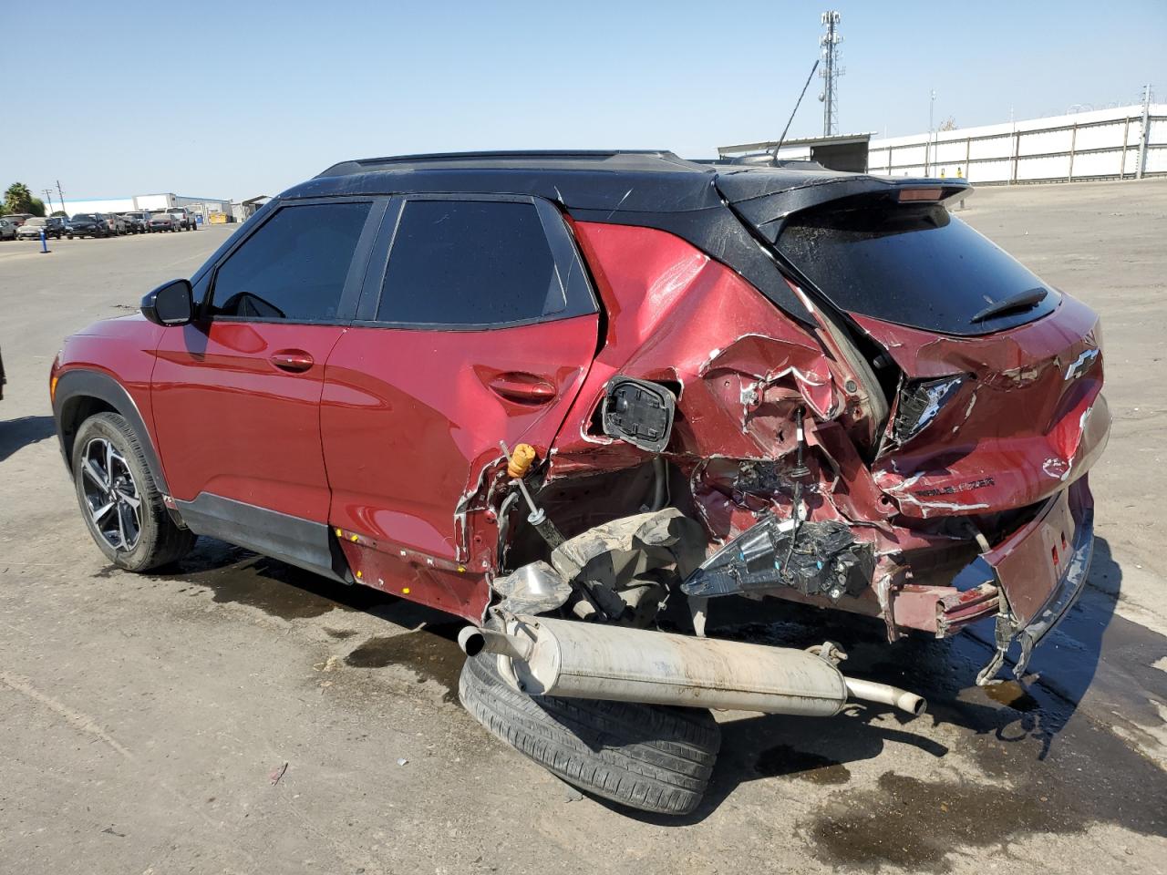 2022 CHEVROLET TRAILBLAZER RS VIN:KL79MTSL5NB054617