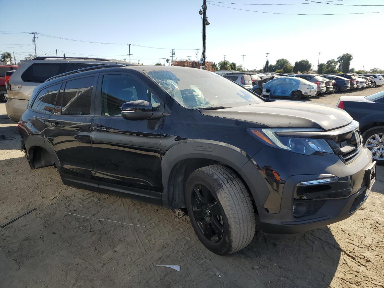 2022 HONDA PILOT TRAILSPORT VIN:5FNYF6H83NB031444