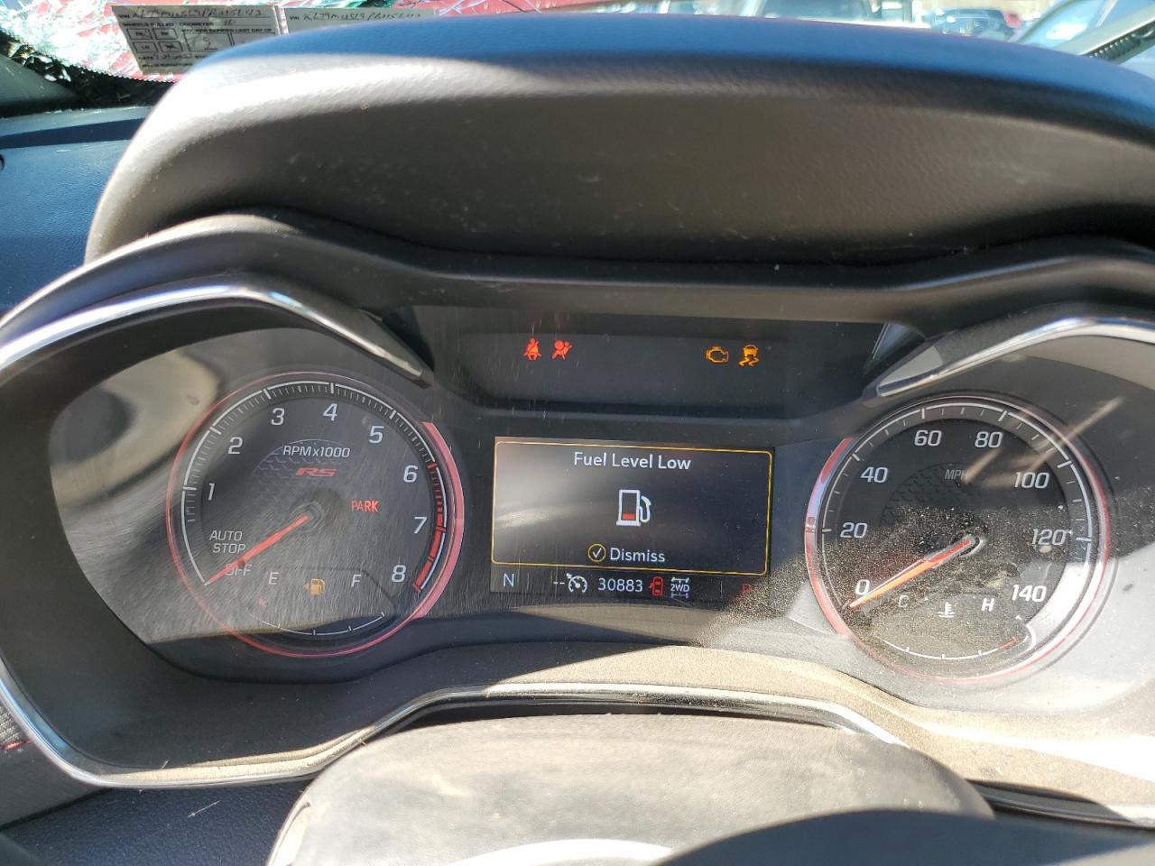 2023 CHEVROLET TRAILBLAZER RS VIN:KL79MUSL9PB215642