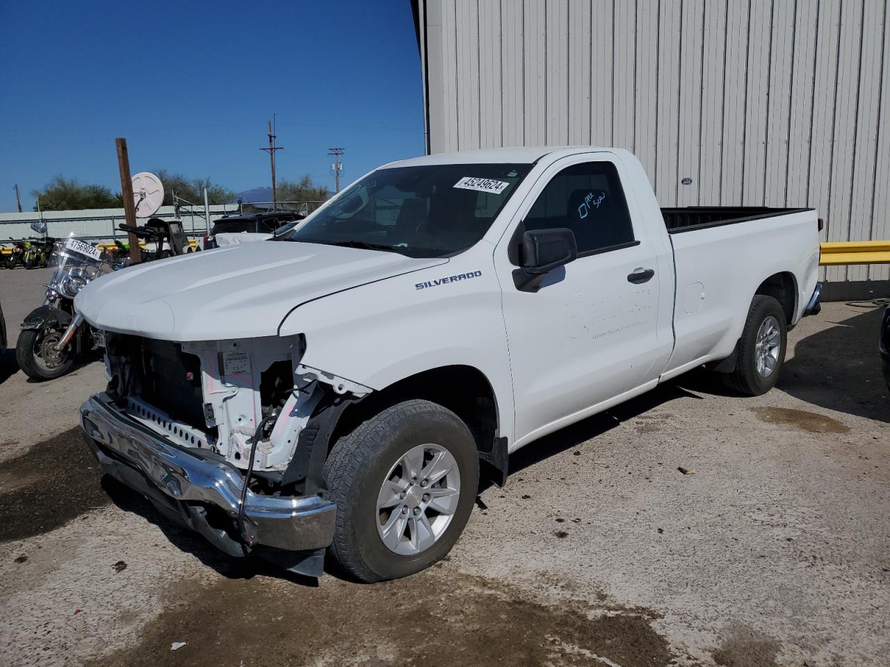 2022 CHEVROLET SILVERADO C1500 VIN:3GCNAAED6NG549970