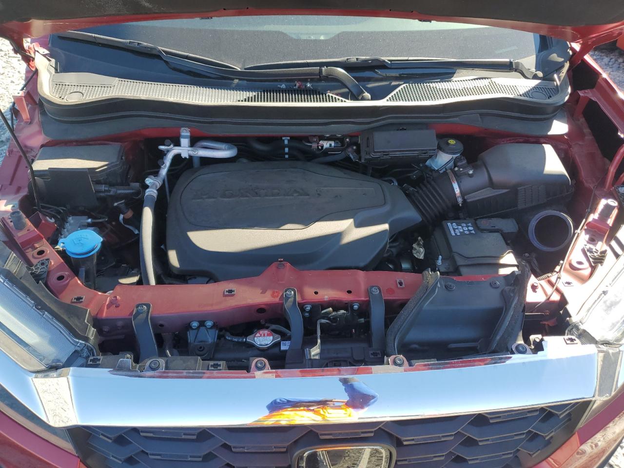 2022 HONDA PASSPORT EXL VIN:5FNYF7H50NB005413