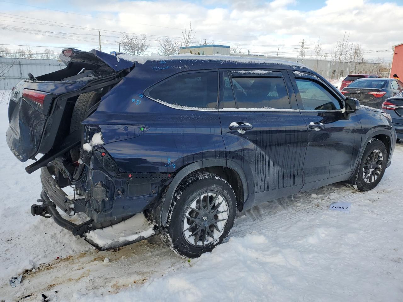 2022 TOYOTA HIGHLANDER PLATINUM VIN:5TDFZRBH6NS202840