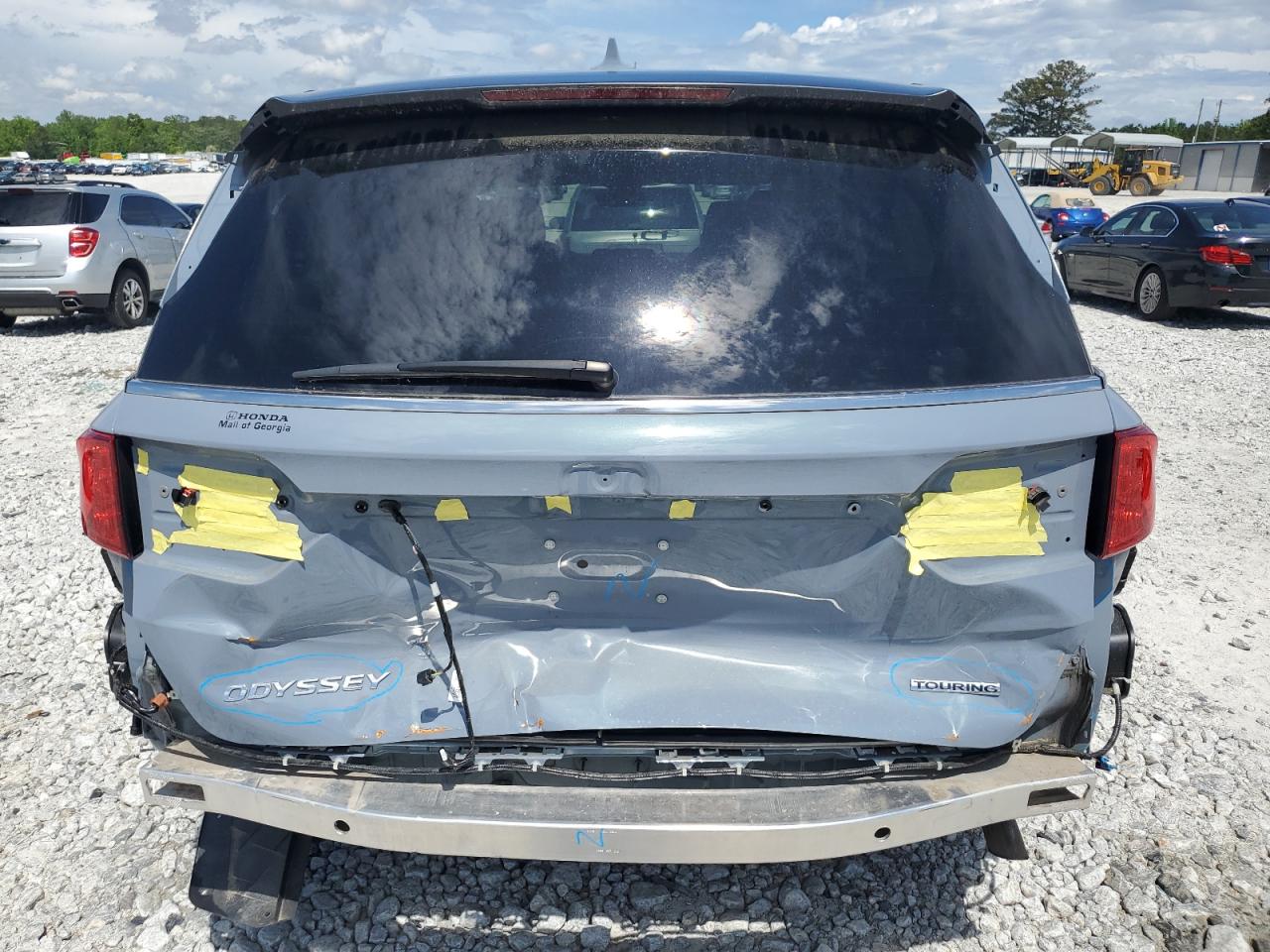 2023 HONDA ODYSSEY TOURING VIN:5FNRL6H8XPB002796