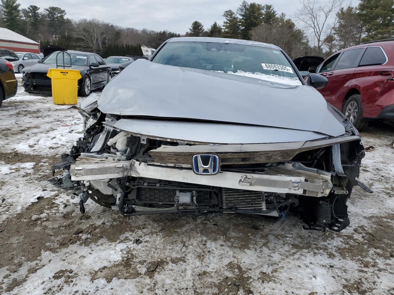 2022 HONDA ACCORD HYBRID SPORT VIN:1HGCV3F28NA015874