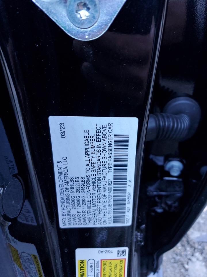 2023 ACURA TLX TYPE S PMC EDITION VIN:4UZAAHAK83CL69204