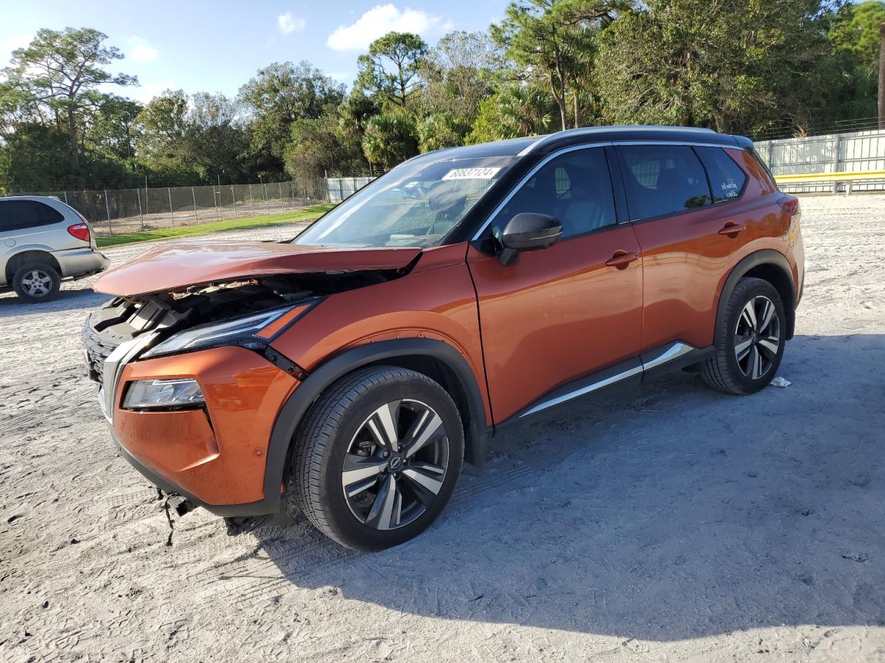2022 NISSAN ROGUE PLATINUM VIN:JN8BT3DC4NW118549