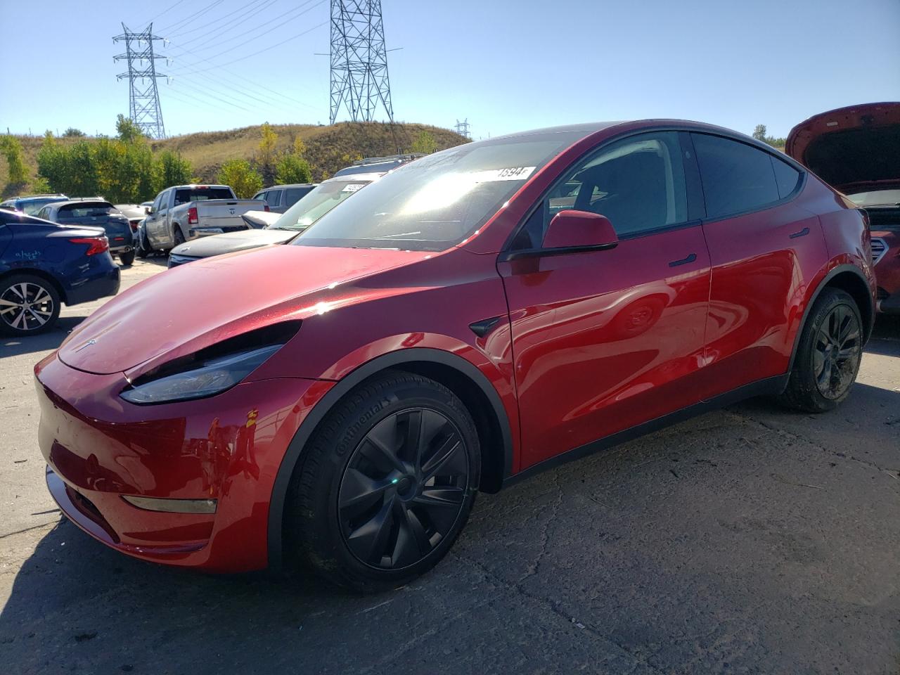 2024 TESLA MODEL Y  VIN:7SAYGAEE9RF198765