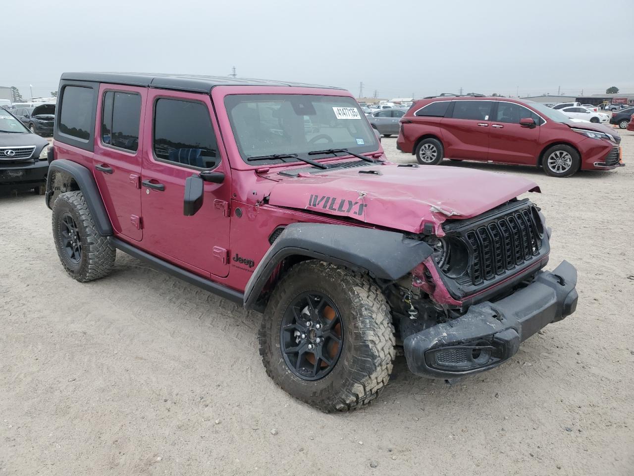 2024 JEEP WRANGLER SPORT VIN:1C4PJXDG8RW323265