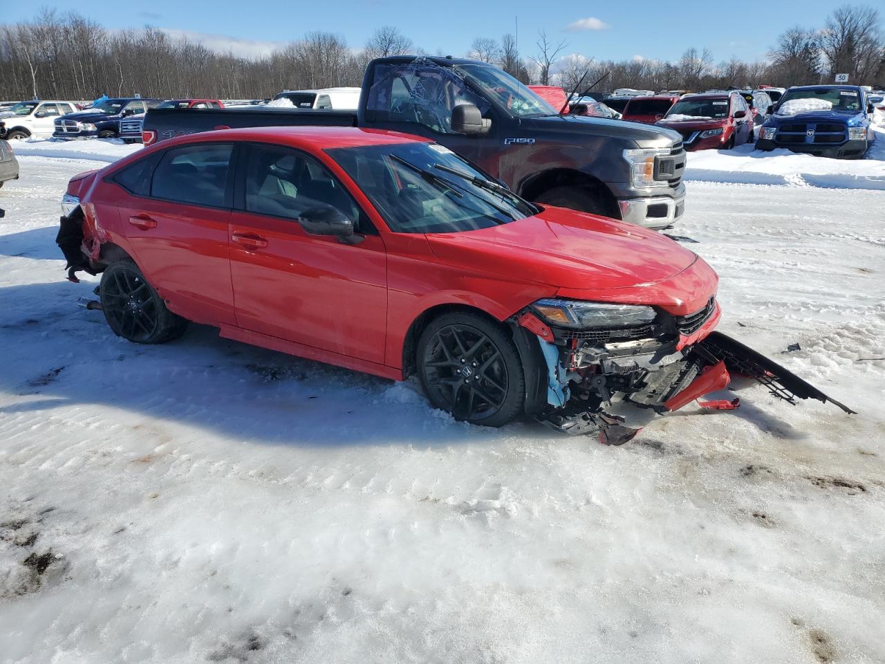 2023 HONDA CIVIC SPORT VIN:2HGFE2F52PH500307