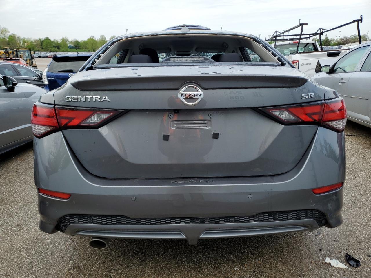 2022 NISSAN SENTRA SR VIN:3N1AB8DV6NY295463