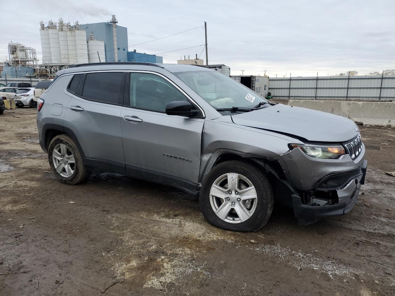 2022 JEEP COMPASS LATITUDE VIN:3C4NJDBB7NT158287
