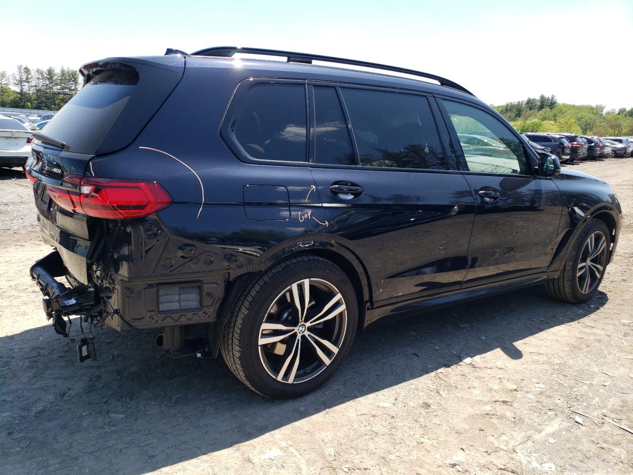 2022 BMW X7 XDRIVE40I VIN:5UXCW2C09N9K03053