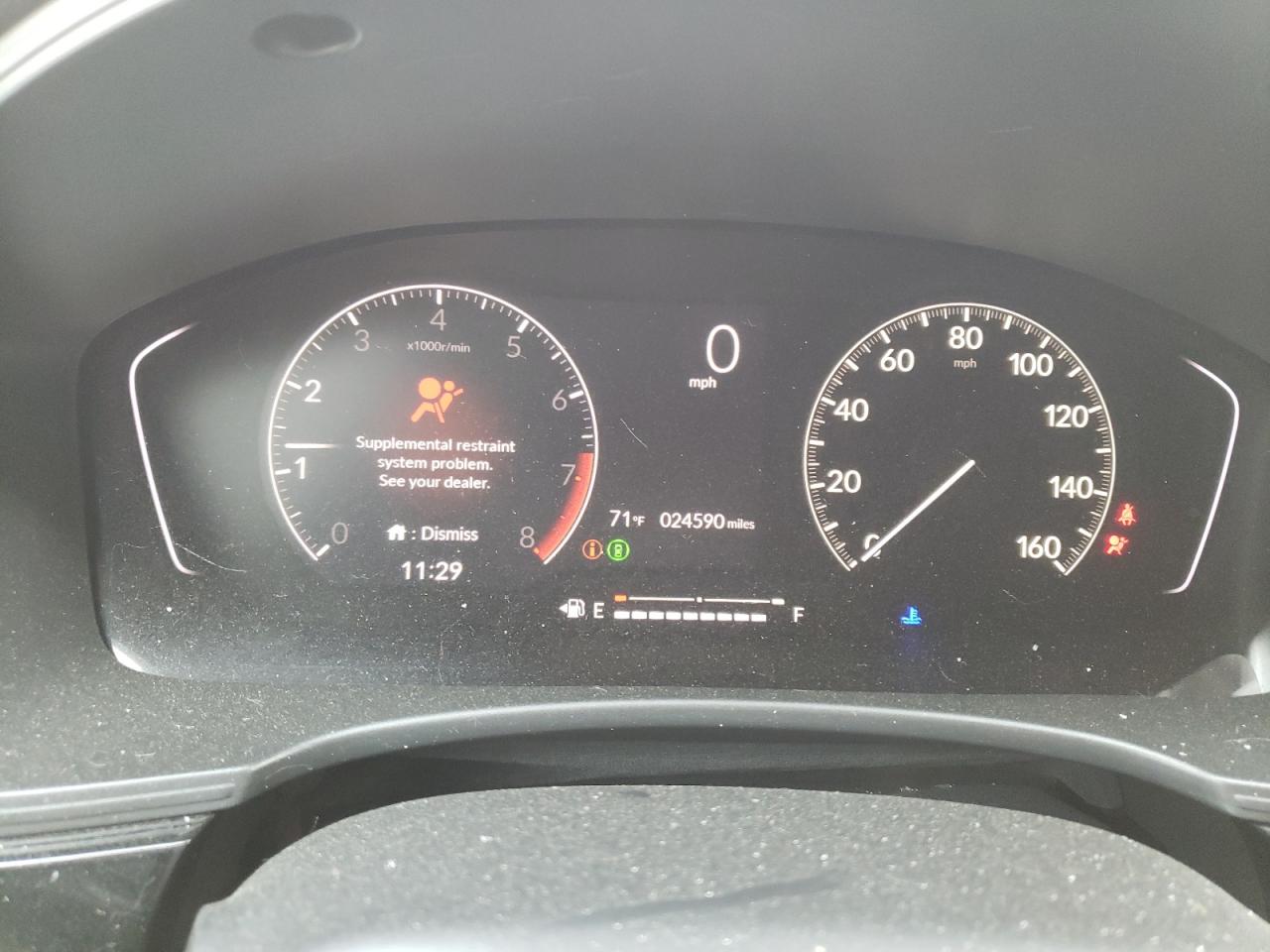2022 HONDA CIVIC SPORT VIN:19XFL2G86NE014573