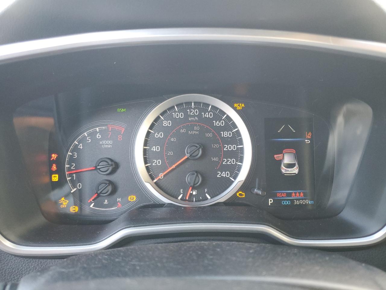 2022 TOYOTA COROLLA SE VIN:JTNK4MBE4N3167797