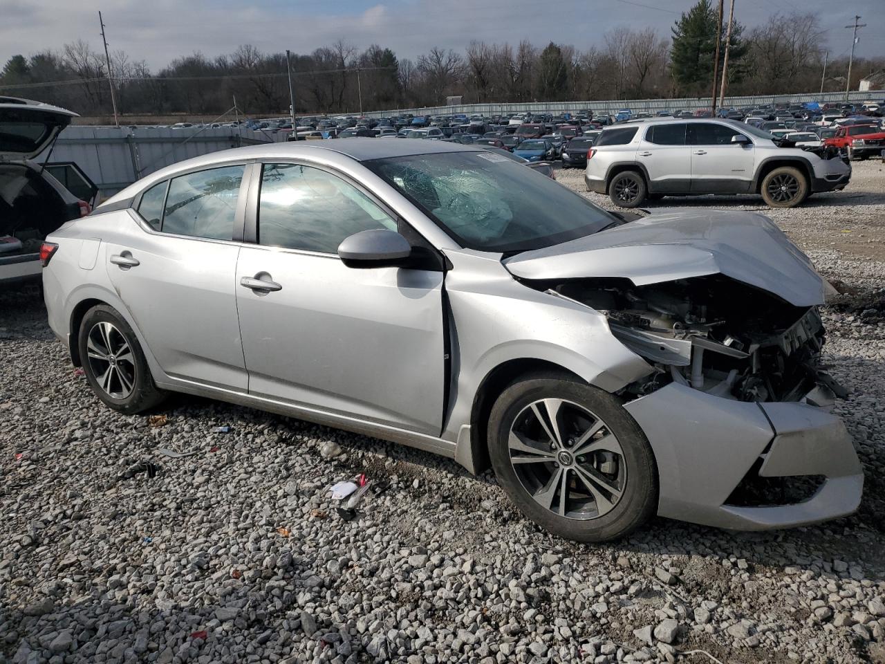 2022 NISSAN SENTRA SV VIN:3N1AB8CV7NY293285