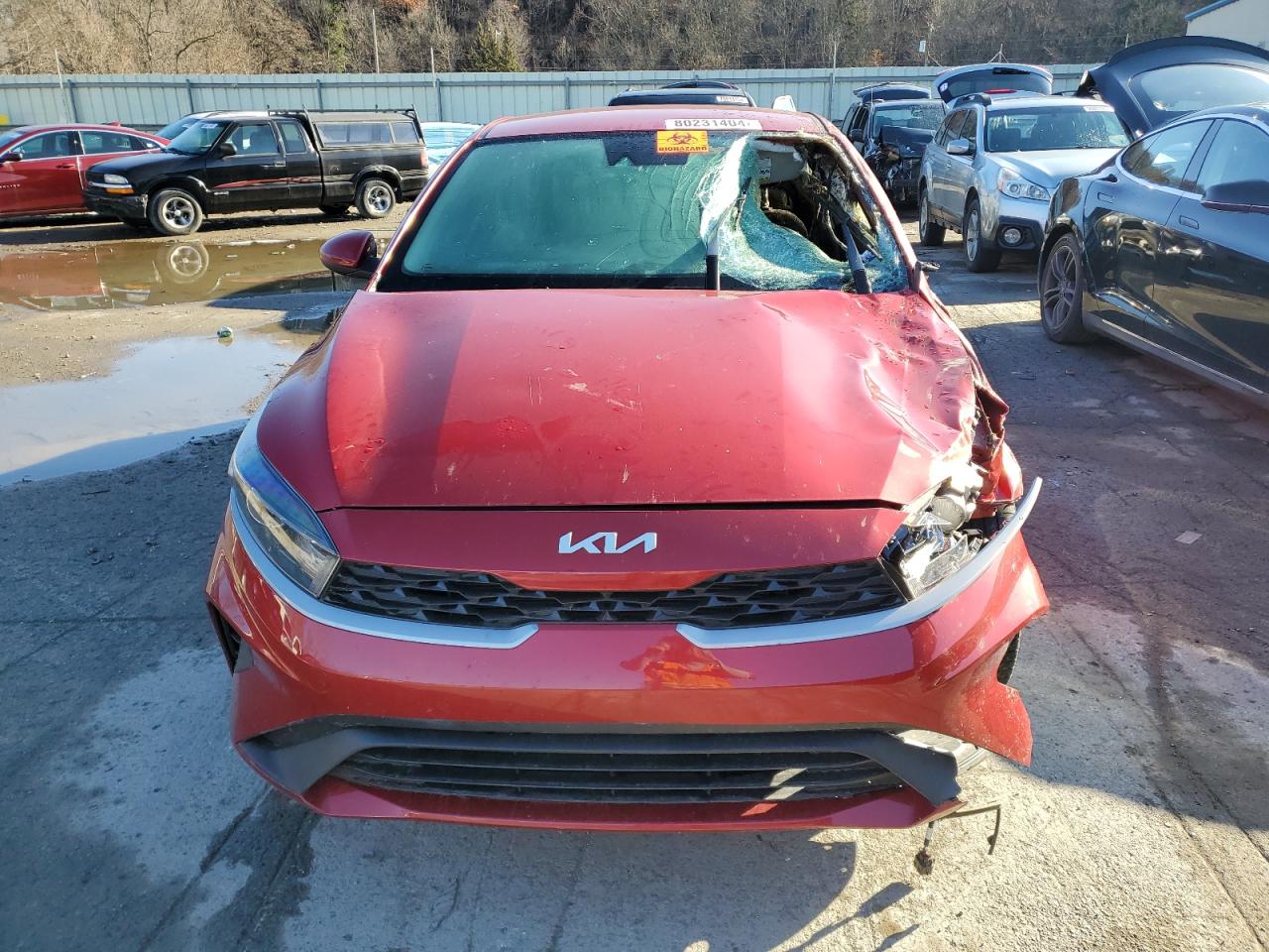 2022 KIA FORTE FE VIN:3KPF24AD2NE496639