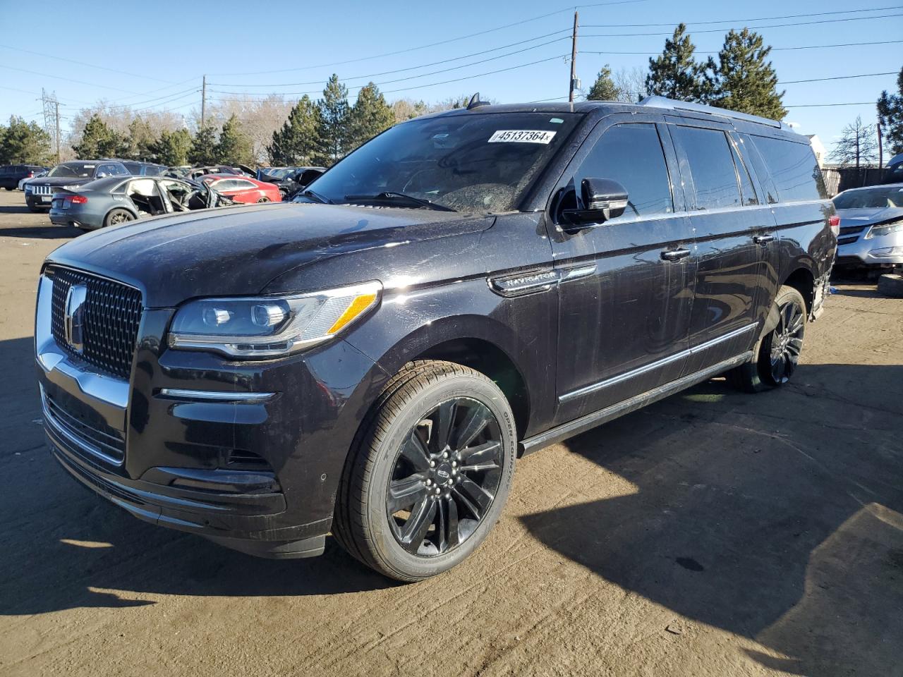 2022 LINCOLN NAVIGATOR L RESERVE VIN:5LMJJ3LT8NEL00509