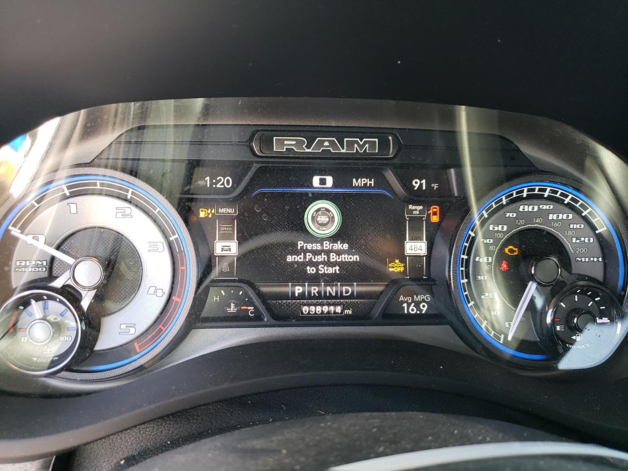 2022 RAM 2500 LIMITED VIN:3C6UR5SL3NG128299