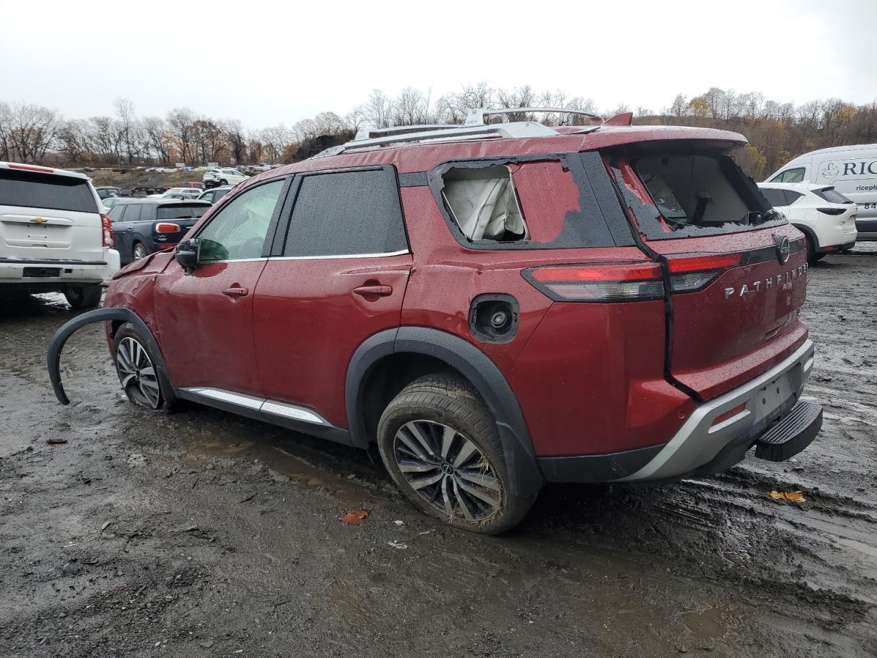 2022 NISSAN PATHFINDER PLATINUM VIN:5N1DR3DJ9NC236191