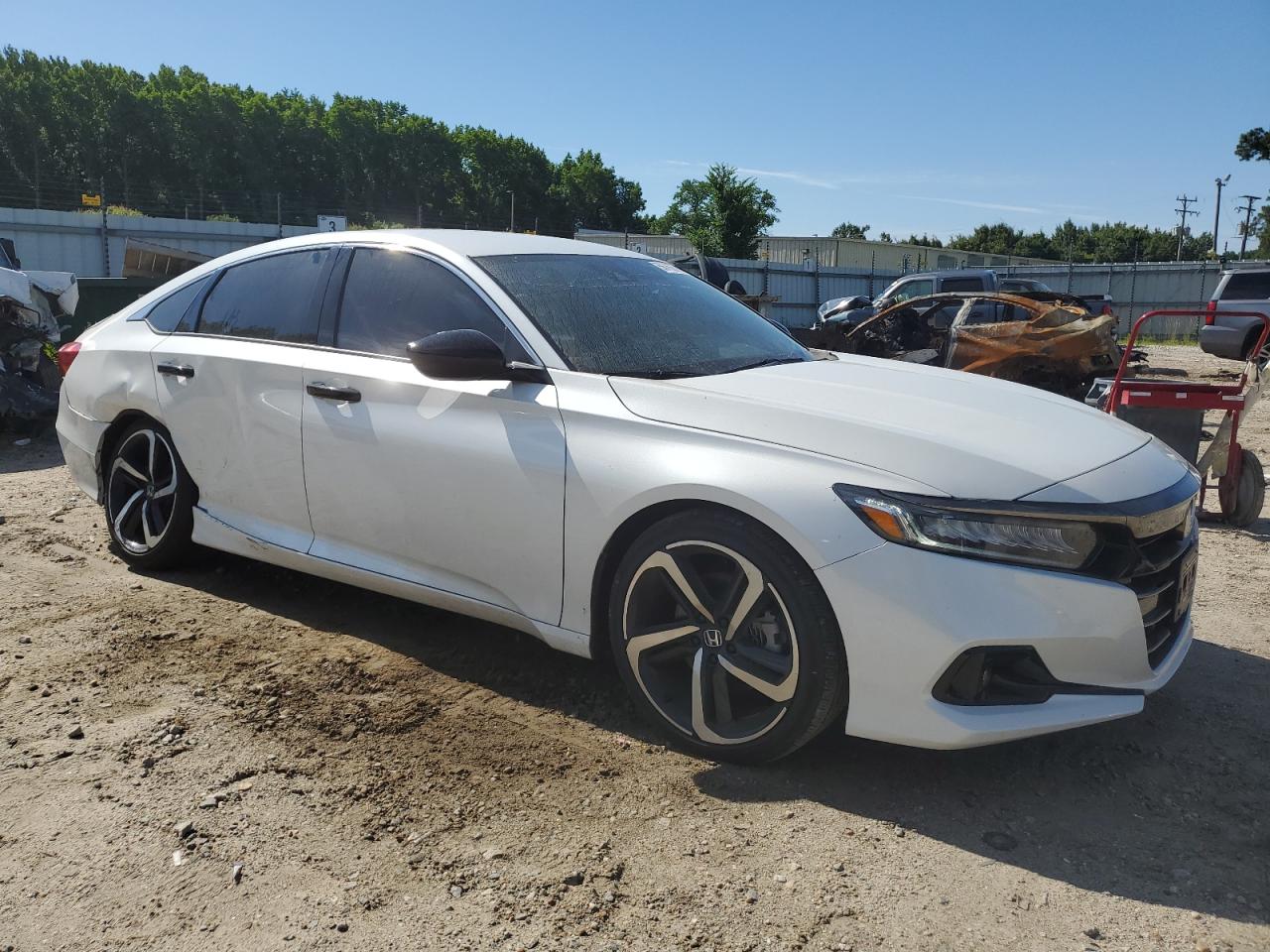 2022 HONDA ACCORD SPORT VIN:1HGCV1F31NA089358