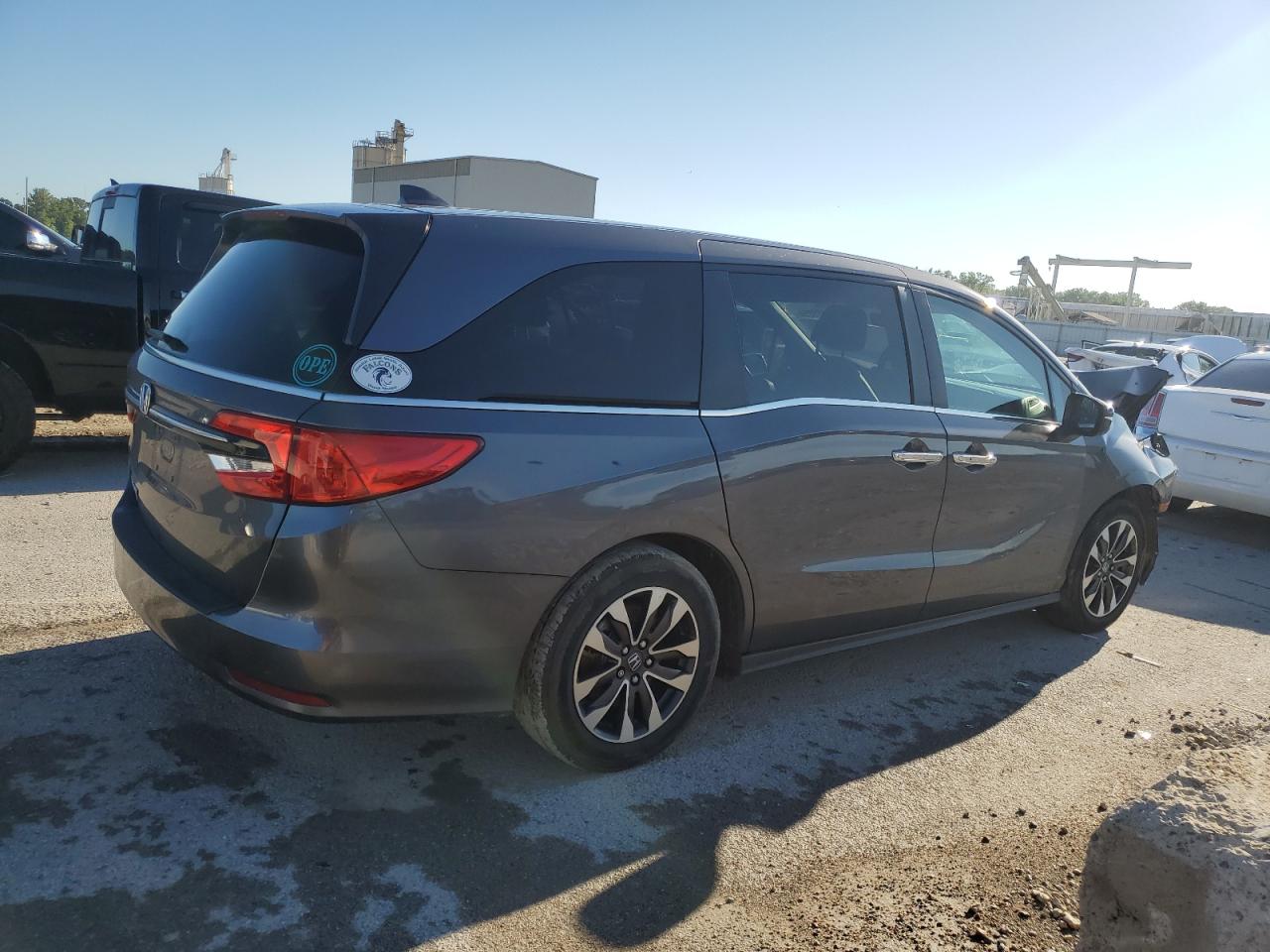 2022 HONDA ODYSSEY EXL VIN:5FNRL6H7XNB053137