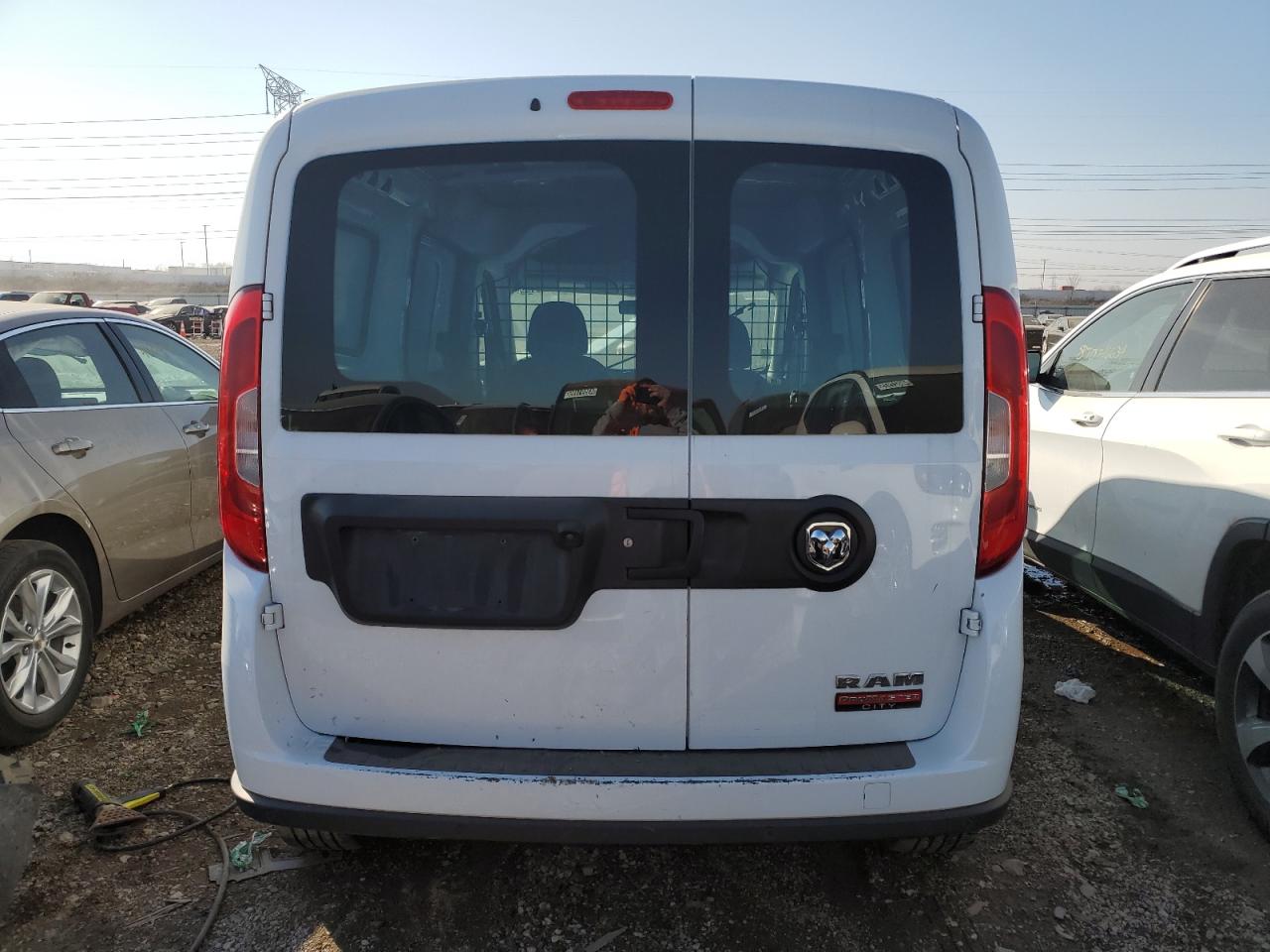 2022 RAM PROMASTER CITY TRADESMAN VIN:ZFBHRFAB7N6W19908