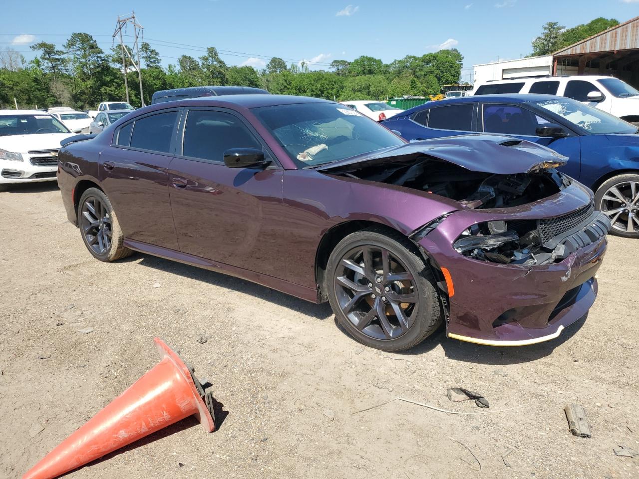 2022 DODGE CHARGER GT VIN:2C3CDXHG1NH246137