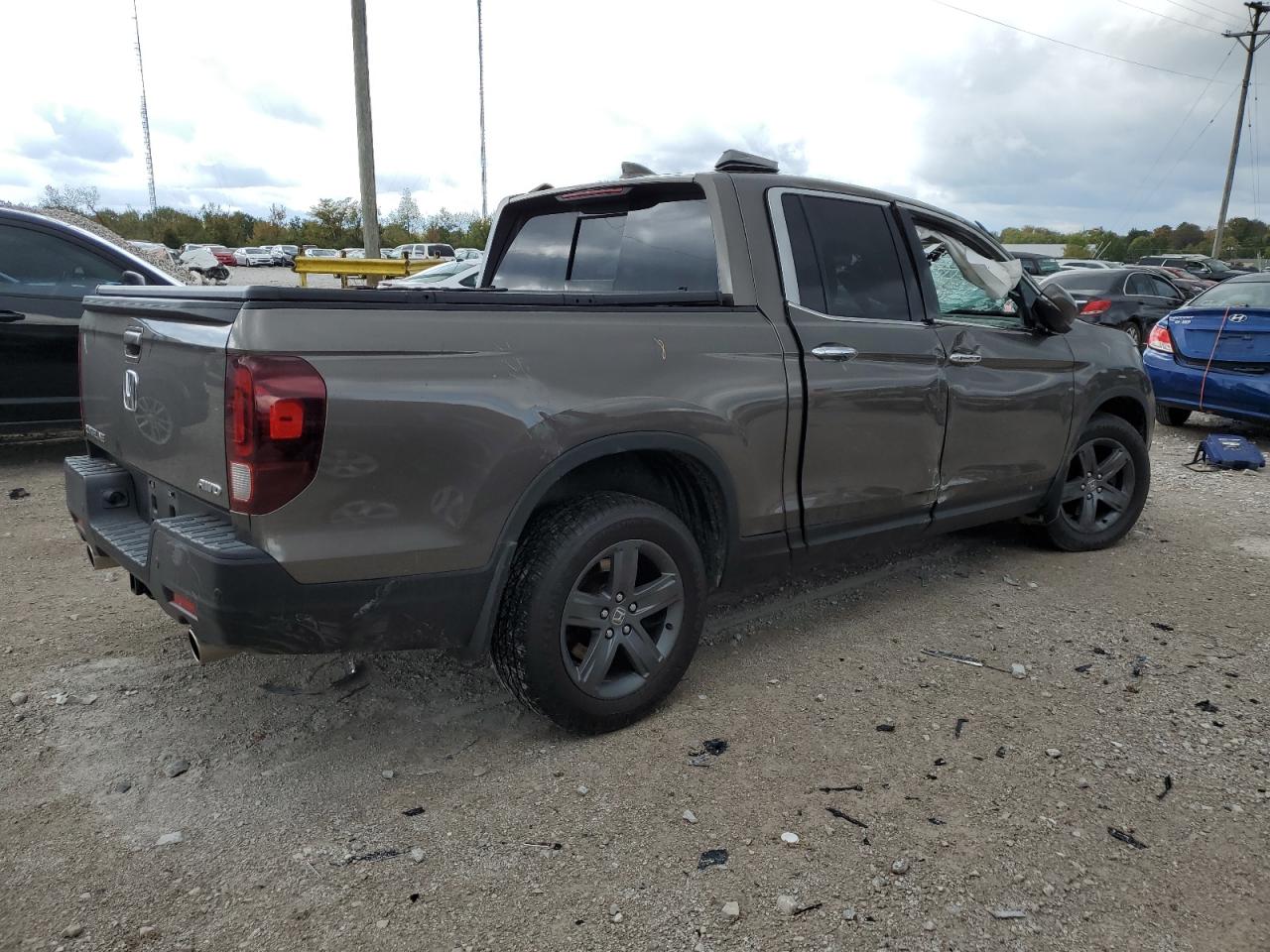 2022 HONDA RIDGELINE RTL VIN:5FPYK3F72NB013027