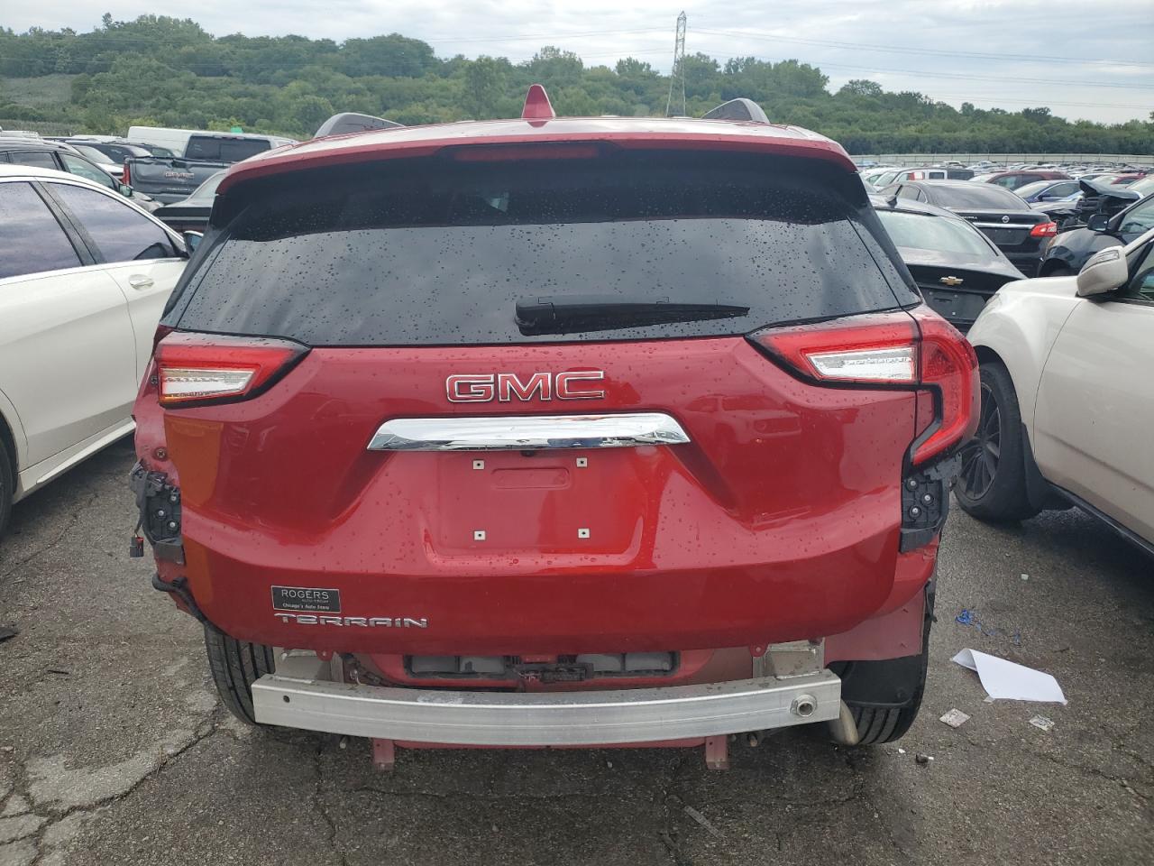 2022 GMC TERRAIN SLE VIN:3GKALMEV4NL142373