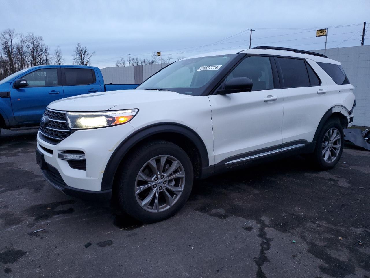 2022 FORD EXPLORER XLT VIN:1FMSK8DH2NGB57637