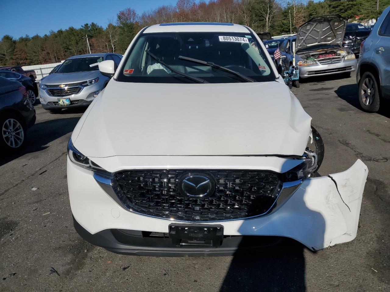 2022 MAZDA CX-5 PREMIUM VIN:JM3KFBDM5N0543665