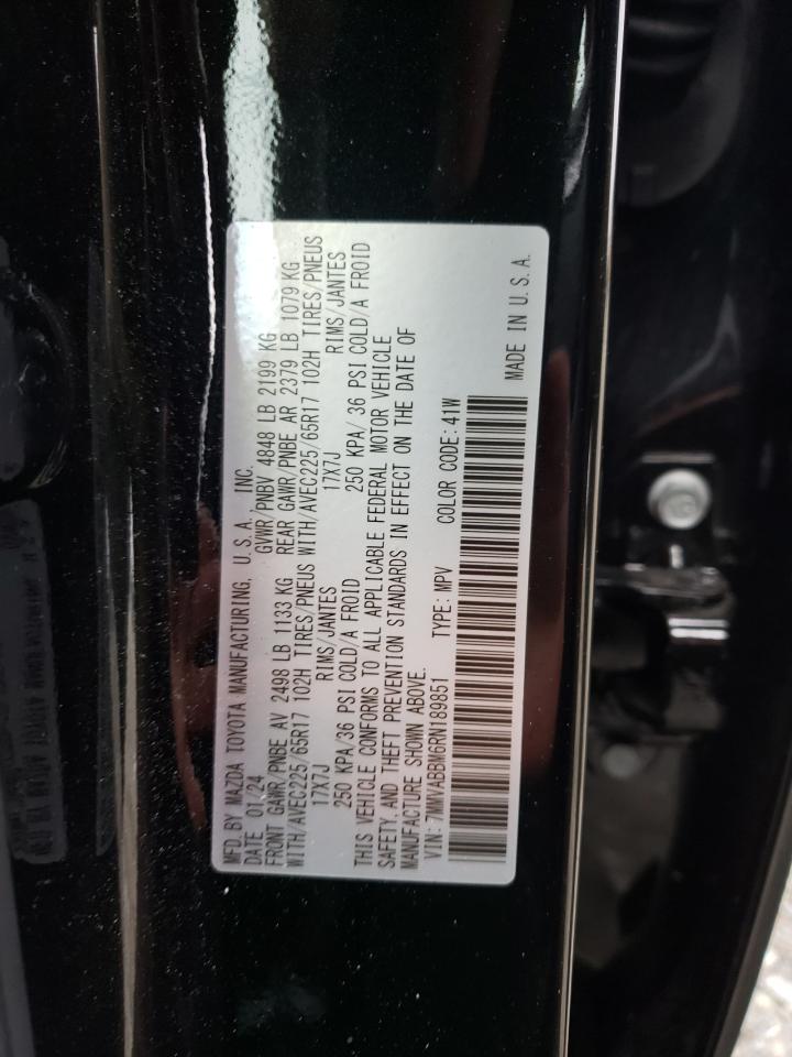 2024 MAZDA CX-50 PREFERRED VIN:7MMVABBM6RN189851