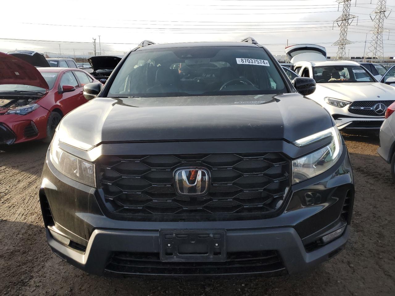 2022 HONDA PASSPORT ELITE VIN:5FNYF8H04NB014741