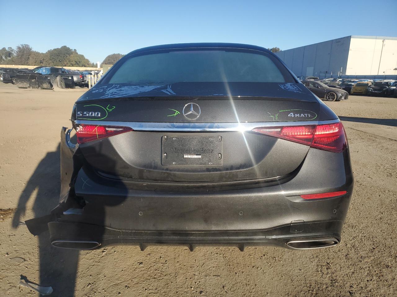 2022 MERCEDES-BENZ S 500 4MATIC VIN:W1K6G6DB1NA147018