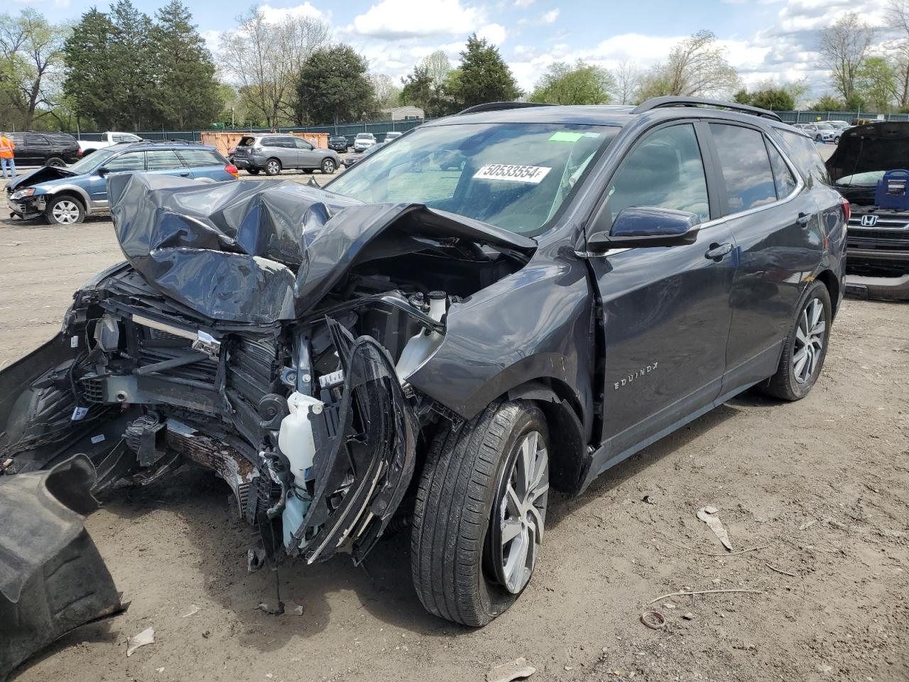 2022 CHEVROLET EQUINOX LT VIN:3GNAXKEV9NS162524