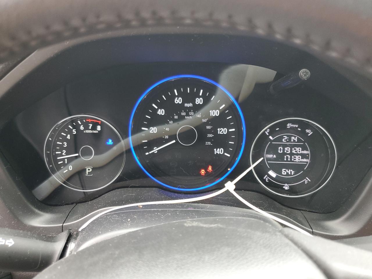 2022 HONDA HR-V SPORT VIN:3CZRU6H15NM746602