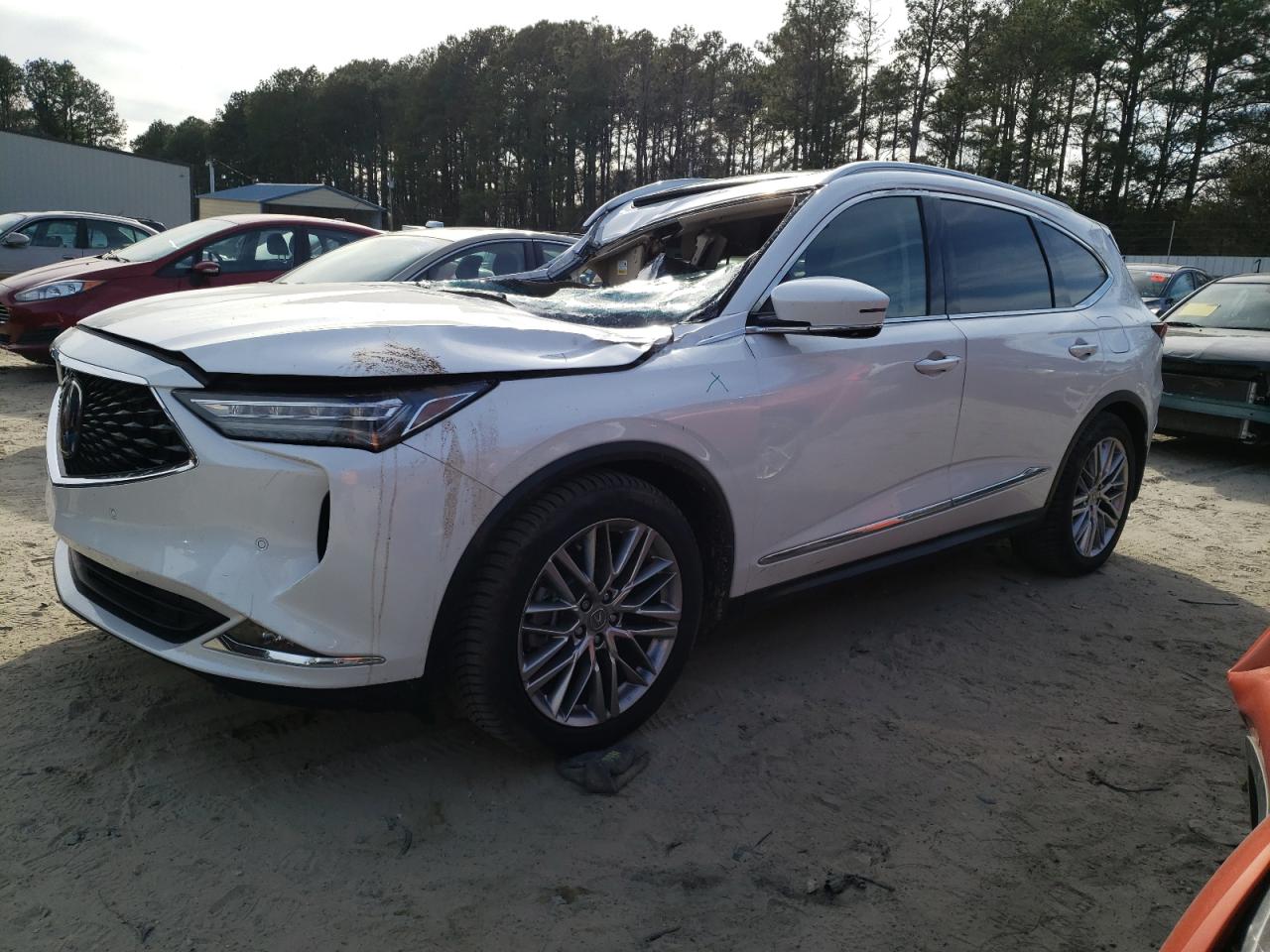 2022 ACURA MDX ADVANCE VIN:5J8YE1H87NL047070