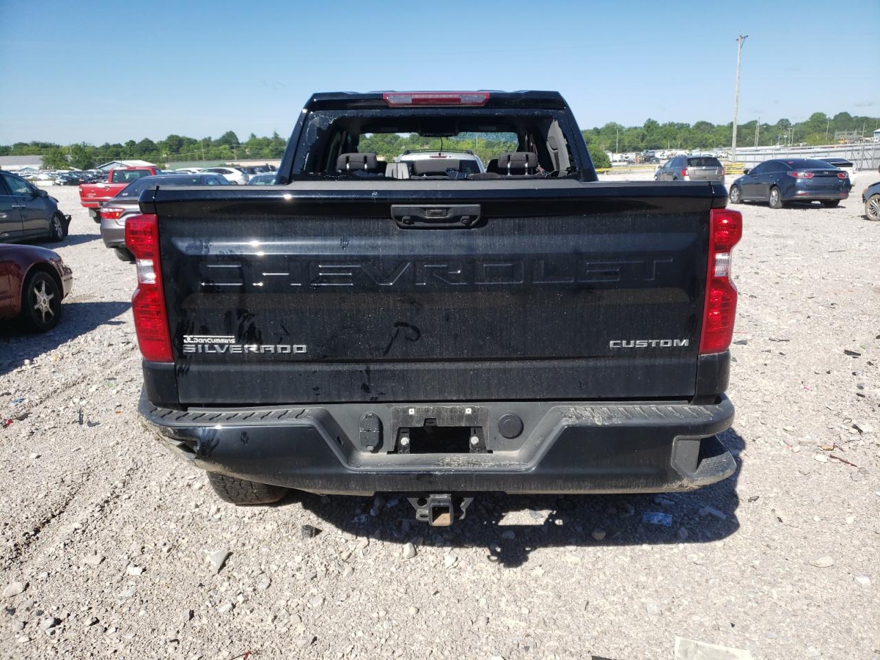 2023 CHEVROLET SILVERADO K1500 CUSTOM VIN:1GCPDBEK9PZ191187