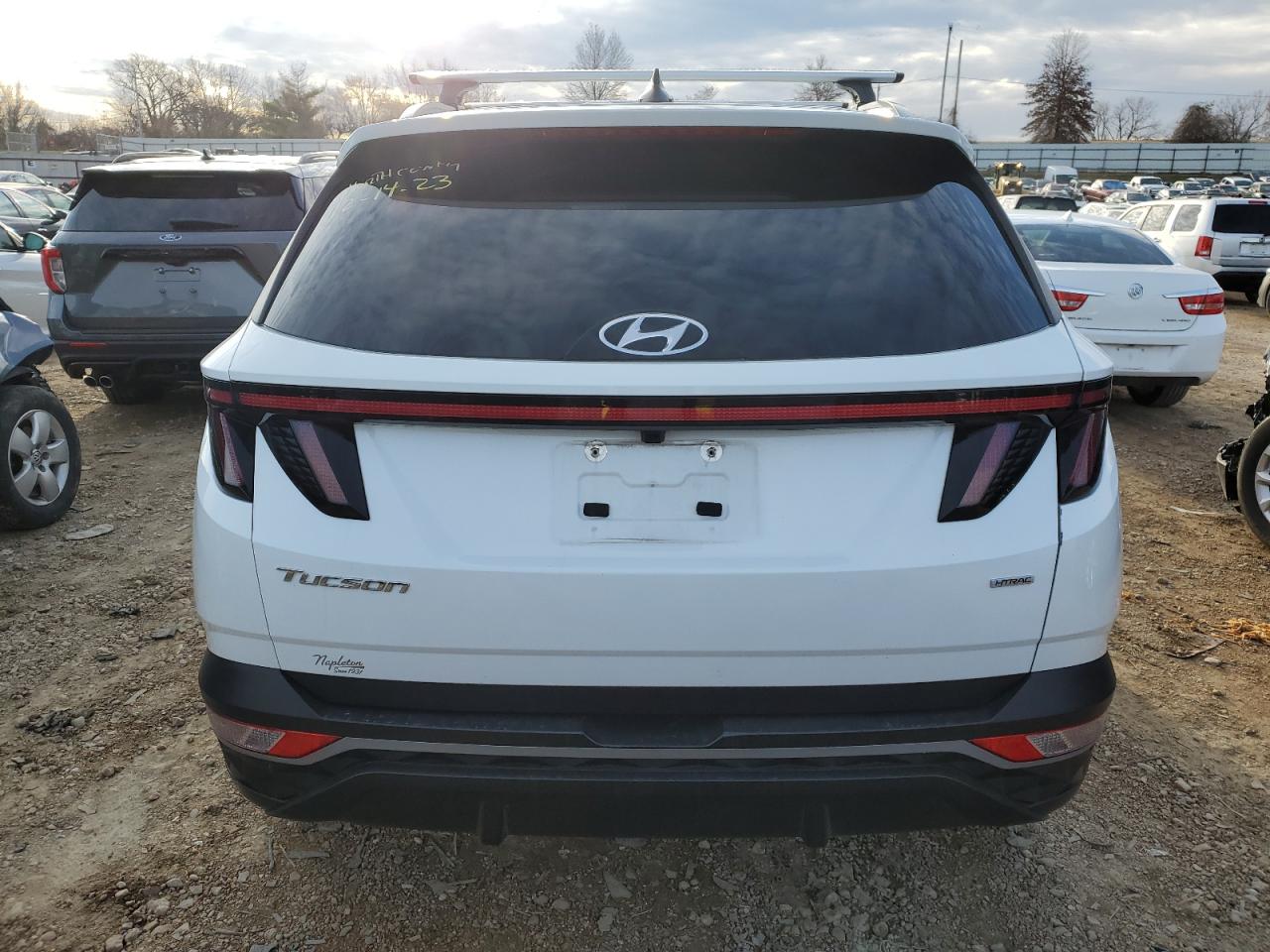 2022 HYUNDAI TUCSON SEL VIN:5NMJCCAE0NH055062
