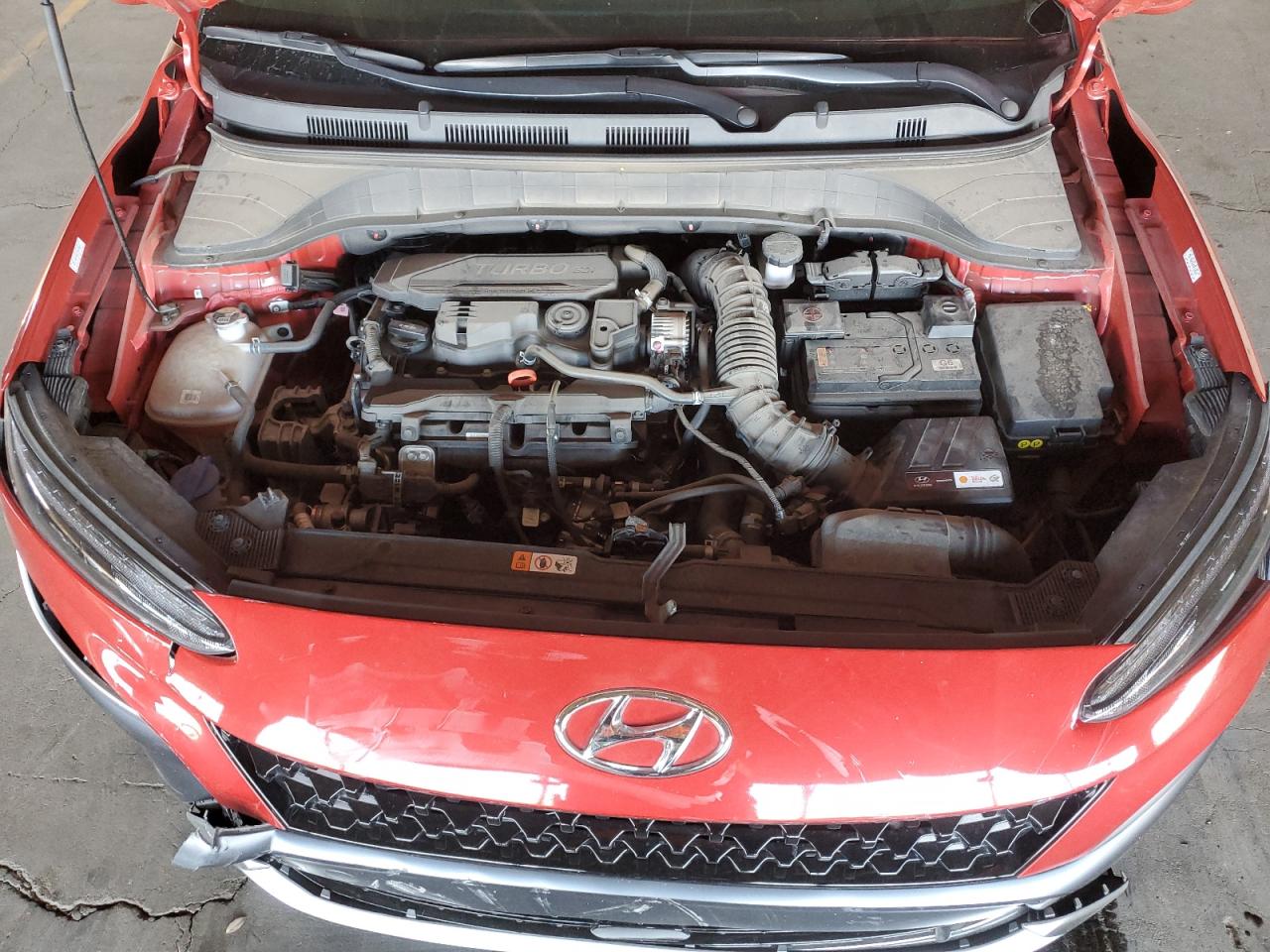 2022 HYUNDAI KONA LIMITED VIN:KM8K53A35NU801328