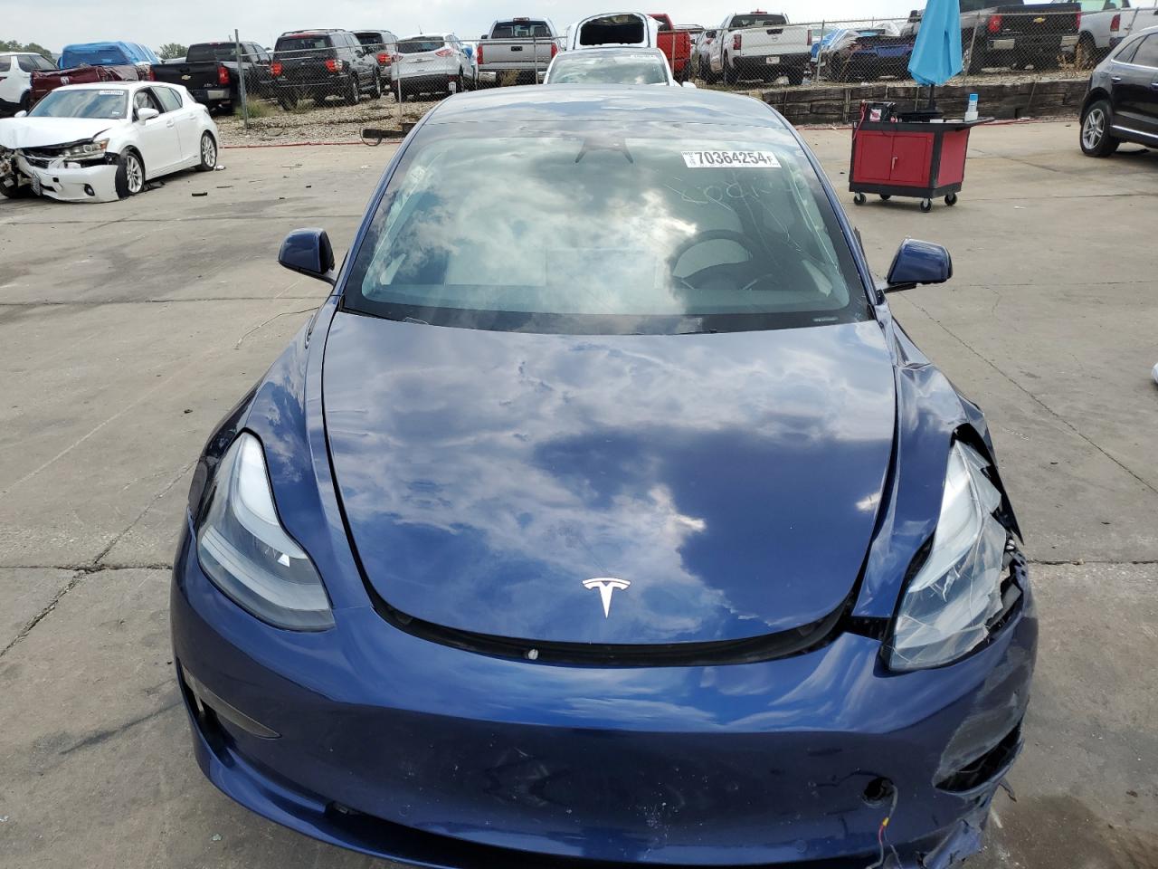 2022 TESLA MODEL 3  VIN:5YJ3E1EC5NF198011