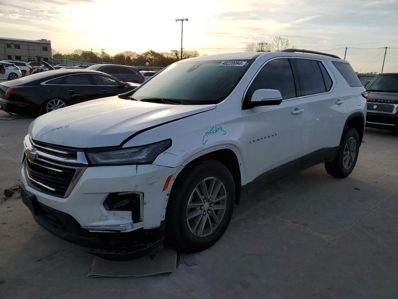 2023 CHEVROLET TRAVERSE LT VIN:1GNERGKW6PJ209177