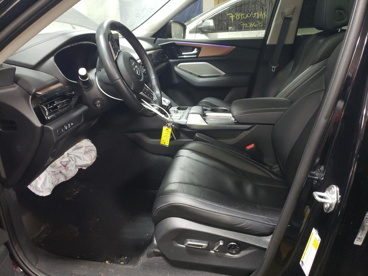 2022 ACURA MDX TECHNOLOGY VIN:5J8YD9H44NL007155