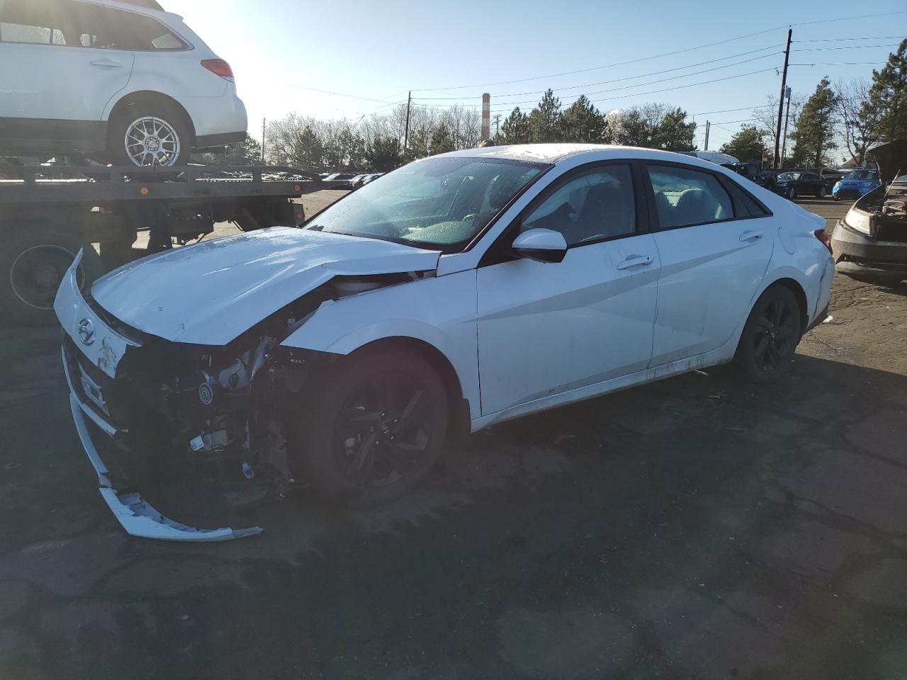 2022 HYUNDAI ELANTRA SEL VIN:5NPLM4AG0NH078924